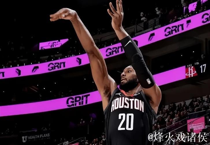 火箭91-111不敌雷霆 球员评价：2人及格，6人低迷